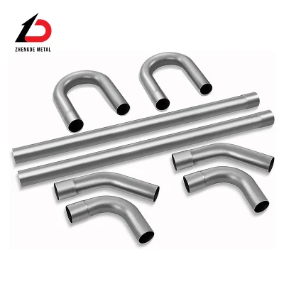 Customized Size Car Exhaust Flexible Pipe Tube with Collars 45mm/48mm/51mm/57/63/76mm