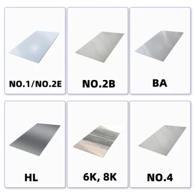 China Manufacturer Stock 316 316L 304 201 Hl Thin Stainless Steel Plate Sheet From Foshan