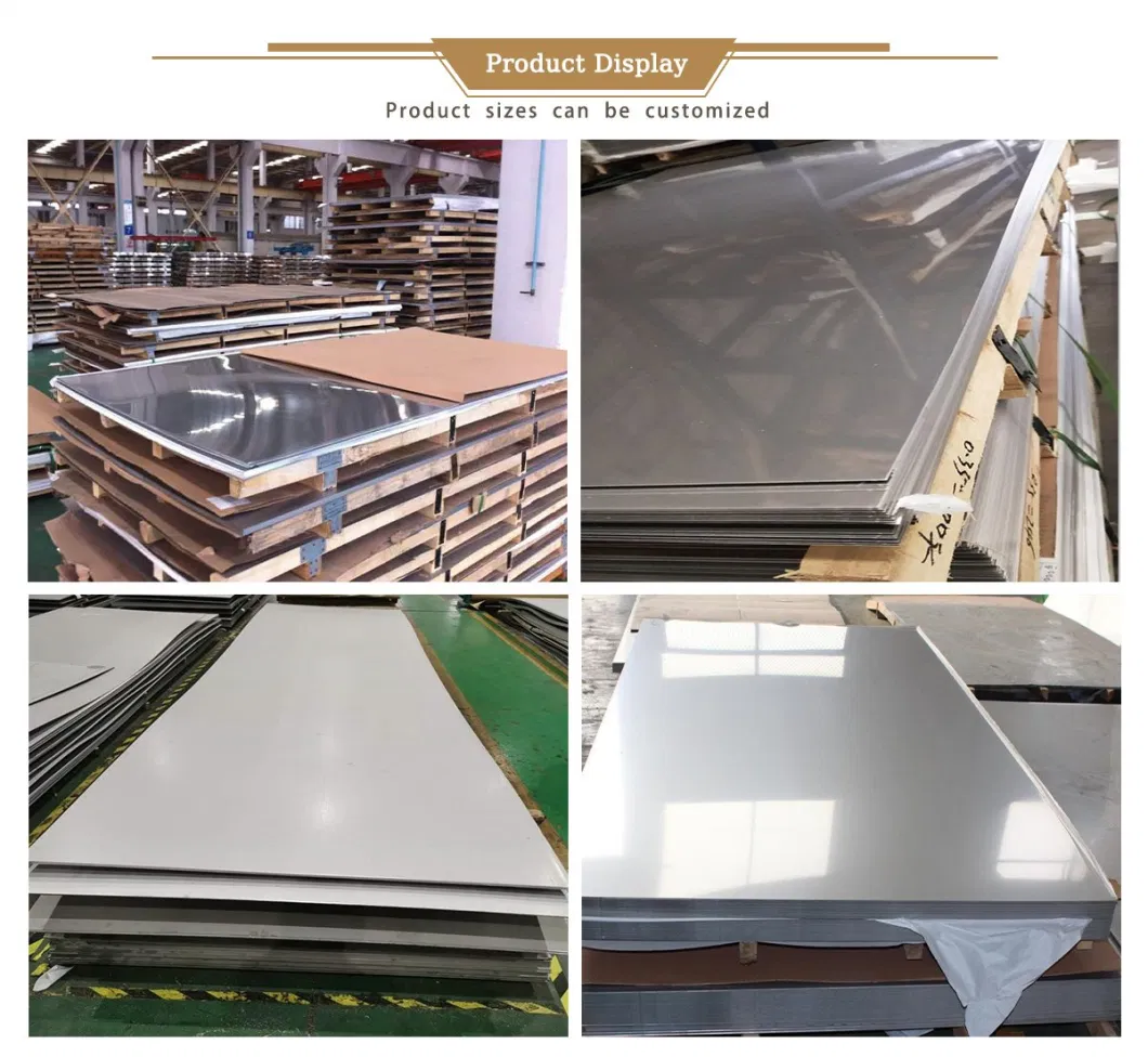 1mm-3mm Thickness ASTM AISI 304 304L 316 316L 201 202 430 Duplex 2b Ba Mirror 2K 4K 8K Surface Polished Cold Rolled Ss 4X8FT Stainless Steel Plate Sheet