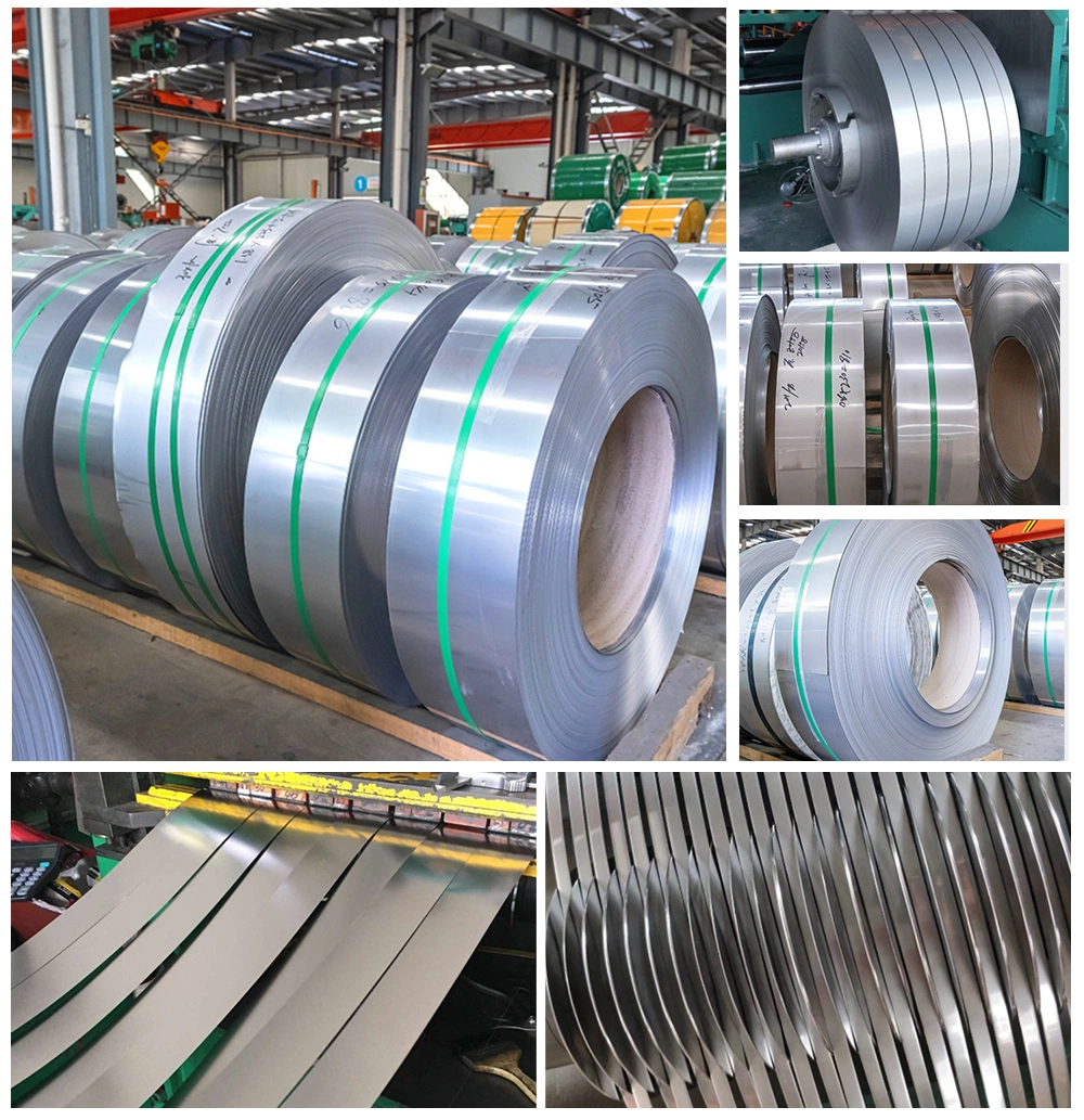 Stainless Steel Coil 304L Stainless Coil 304 304L 316L 321 Grade Cold Rolled Ba Mirror Surface Treatment Stainless Steel Coil Steel Strips