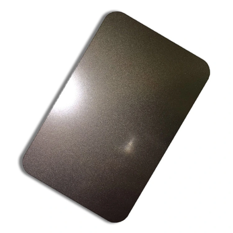 4&prime;x8&prime; Black Titanium Sand Blast Stainless Steel Sheet Plate Price