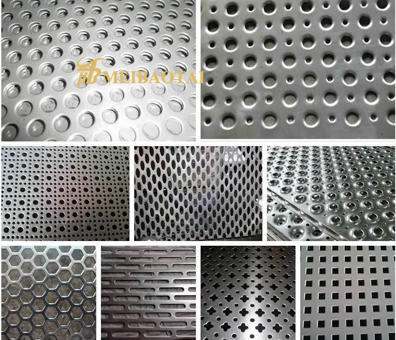 1.0mm Slot Perforated Sheet Checker Plate 201 Stainless Steel Sheet