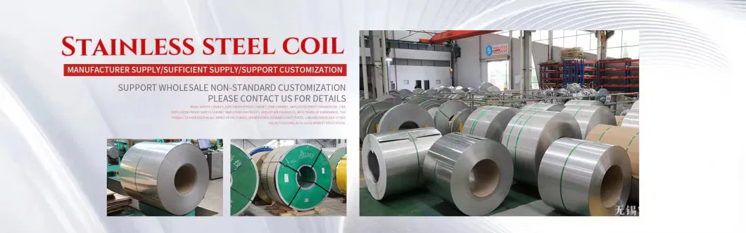 Customized Cold Rolled Hot Rolled 2D, Hl, No. 4 Carbon Aluminum Galvanized 304 304L 316 316L 301 201 430 439 444 441 409L 201 Stainless Steel Factory Outlet