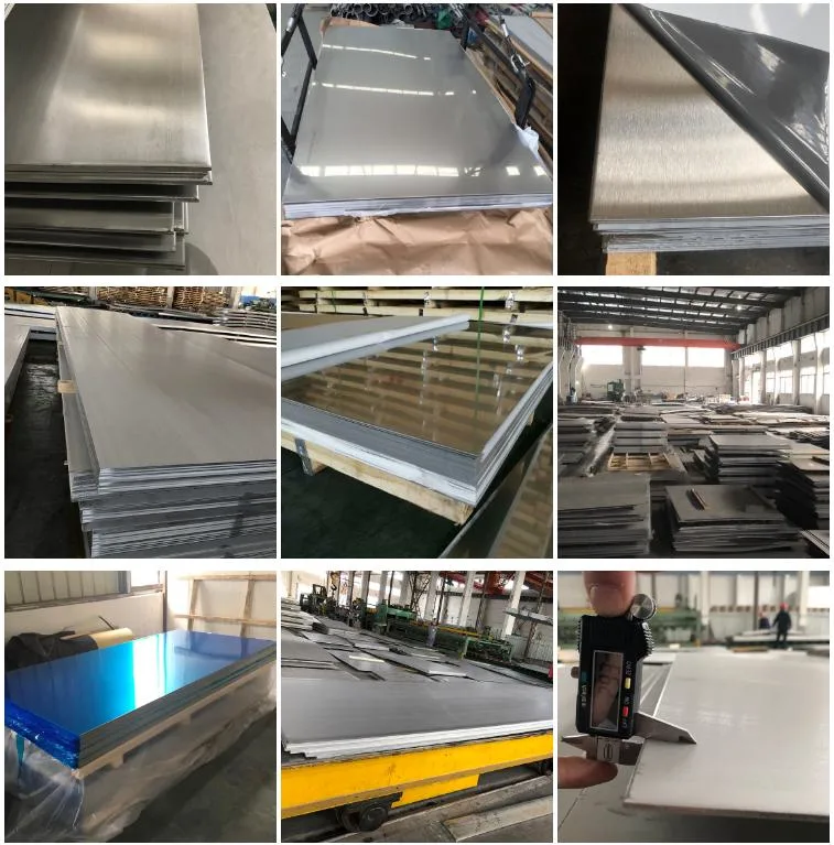 Hot Cold Rolled 201 304 304L 316 316L 309S 310S 904L 2205 2507 409 410 430 2b No. 1 Ba No. 4 8K Stainless Steel Sheet Plate