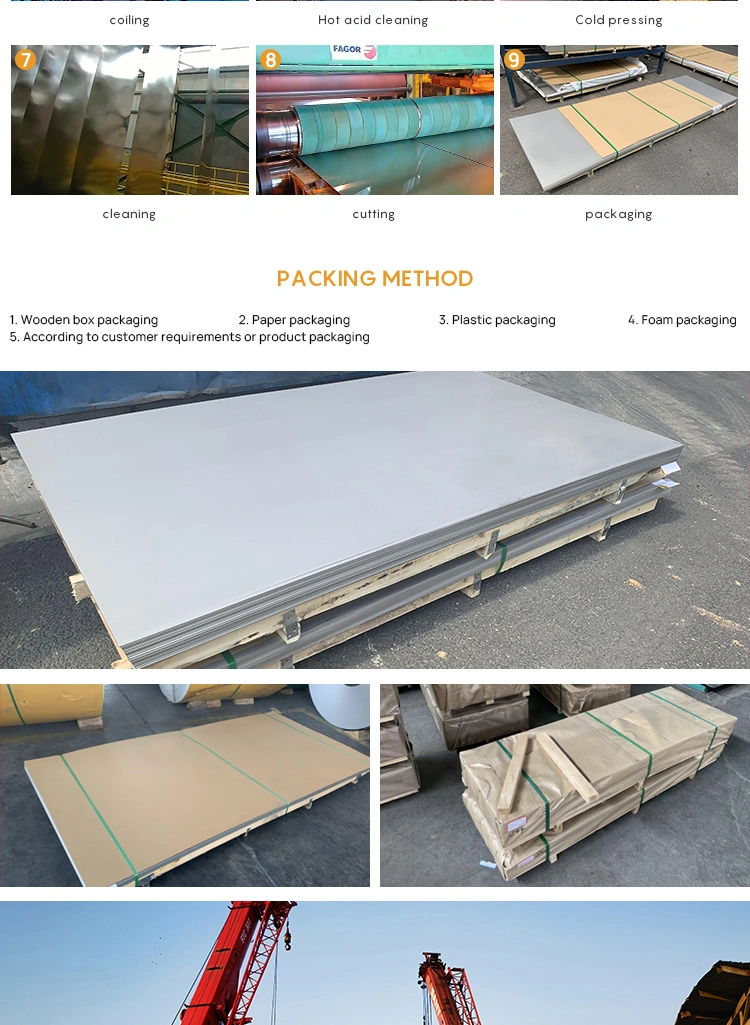 High Quality 2mm 201 202 301 304 316 Stainless Steel Sheet/Stainless Steel Plate