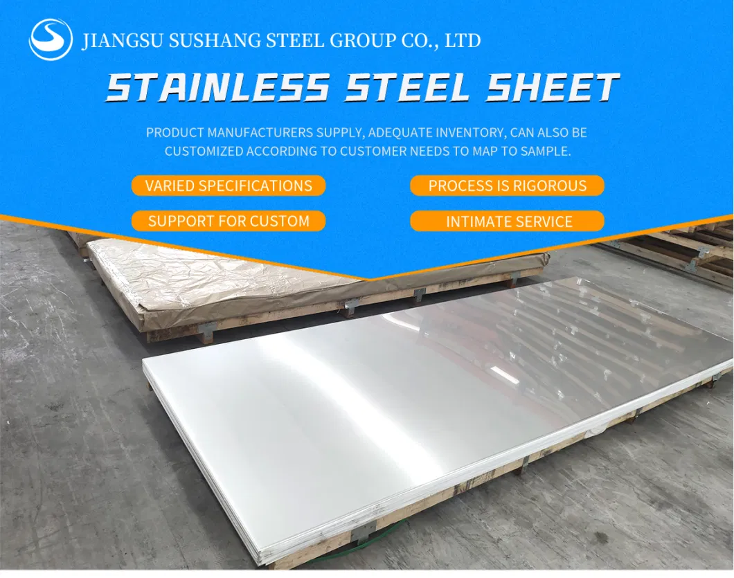 ASTM AISI SUS 201 202 304 304L 316 316L 321 309S 310S 316ti 2b No. 4 Ba 0.1-3mm 4 * 8 Hot Rolled Cold Rolled Industrial Decorative Stainless Steel Plate