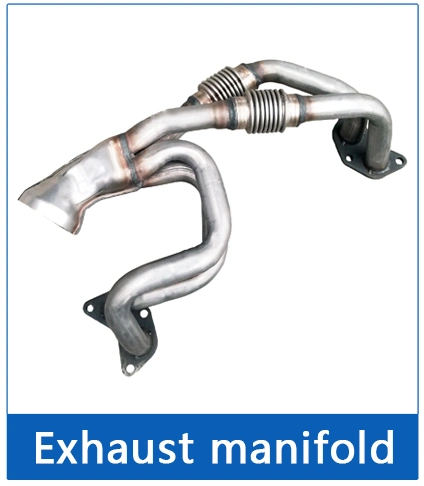 Car Catalytic Converter Exhaust Muffler Ss201 SS304 Ss409 Inner Braid Outlock 2.5&quot; 3&quot; 3.5&quot; Exhaust Flexible Pipe