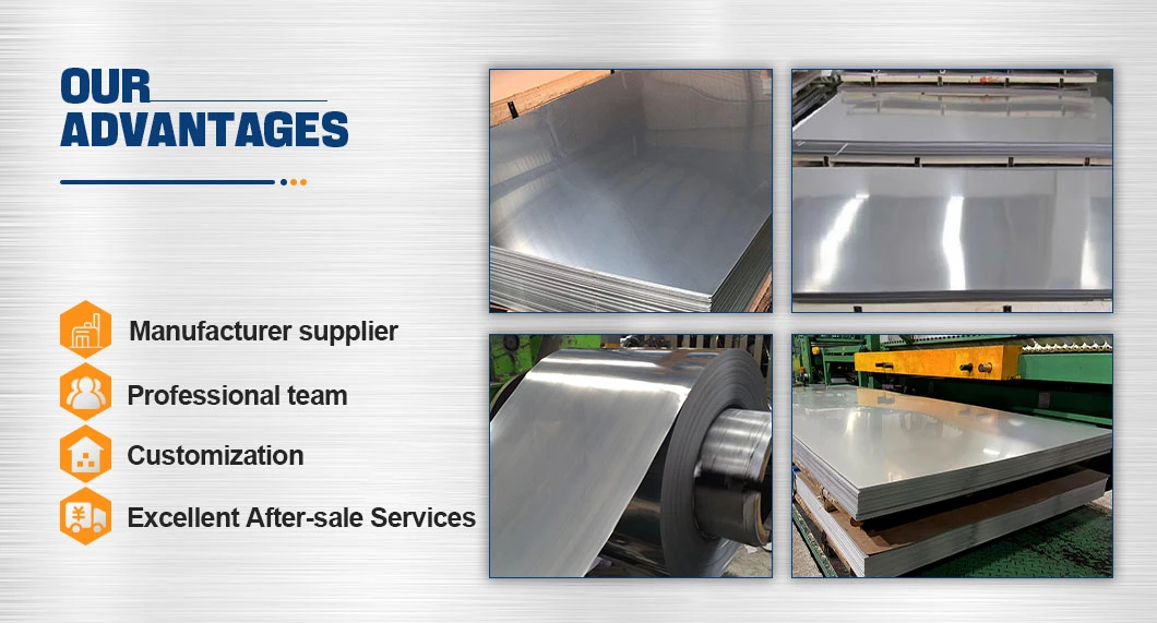 Factory Price 304/316/300 Series Hot Rolled Cold Rolled Zinc-Coated/Galvalume/Corrugated Roofing/Iron/Galvanized /Carbon/Stainless Steel Sheet/Plate