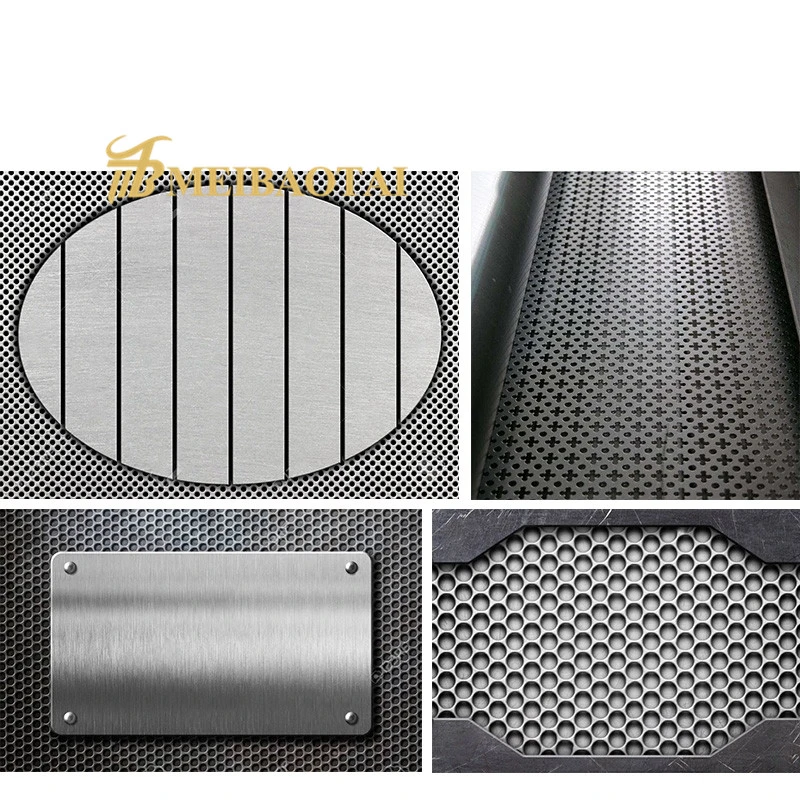 1.0mm Slot Perforated Sheet Checker Plate 201 Stainless Steel Sheet