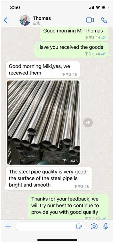 ASTM 304 304L Mirror Polished Square Seamless Welded Stainless Steel Pipe Quality Material