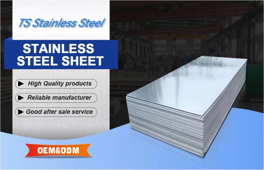 Ss/Aluminum/Carbon/Copper/Galvanized/Zinc Coated/Monell Alloy Steel 2b Ba No.4 Hl Hot Cold Rolled 201 304 304L 316 316L 309S 321 2205 904L Stainless Steel Sheet