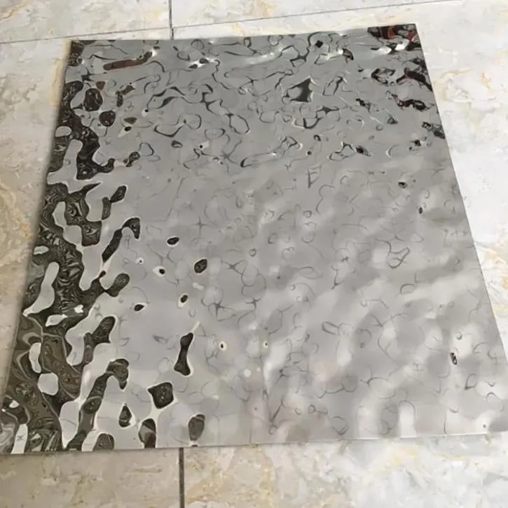 Stainless Steel Sheet of 430 420 316 304 1mm Thickness Color Inox Mirror Finish for Decoration