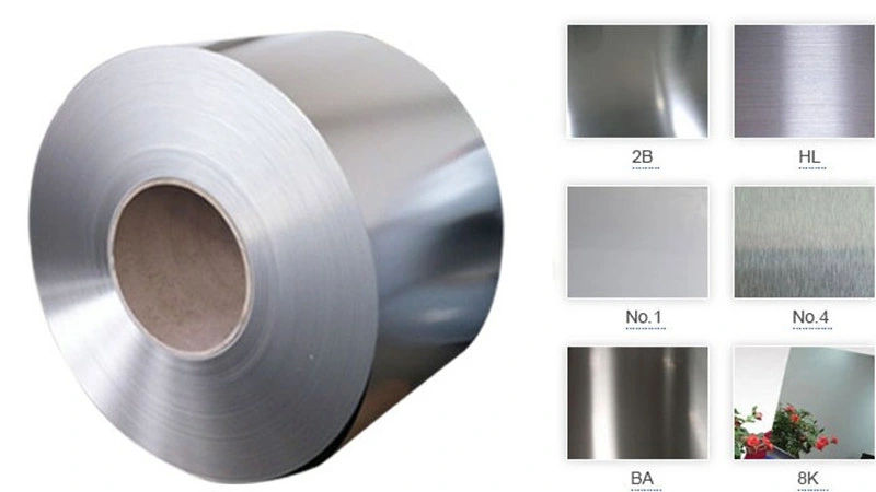 AISI ASTM En JIS Standard Stainless Steel Coil SUS316L 304 201 303 304L 316 430 Steel Coil