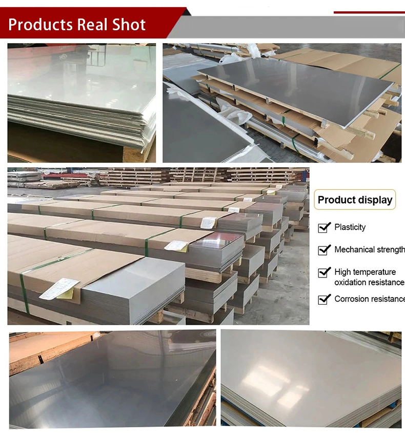 China Supplier Stainless Steel Sheets 200 300 400 Series Cold Rolled Hot Rolled Stainless Steel Sheets Plates for Sale