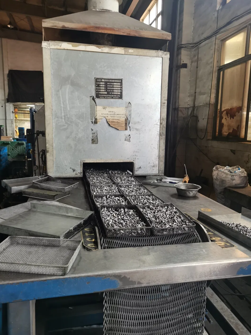 Heat Resistant Metal Stainless Steel Double Spiral Wire Oven Transport Band Woven Mesh Conveyor Belt for Annealing