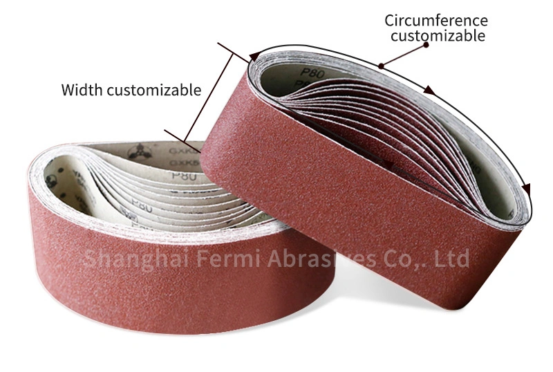 Abrasive Sanding Belt for Stainless Steel and Furniture Wood