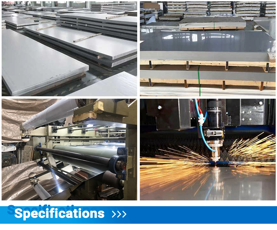 AISI 304 304L 309S 310S 316L 904L 410 430 201 2205 2mm Thick Stainless Steel Sheet 2b Brushed Stainless Steel Sheet