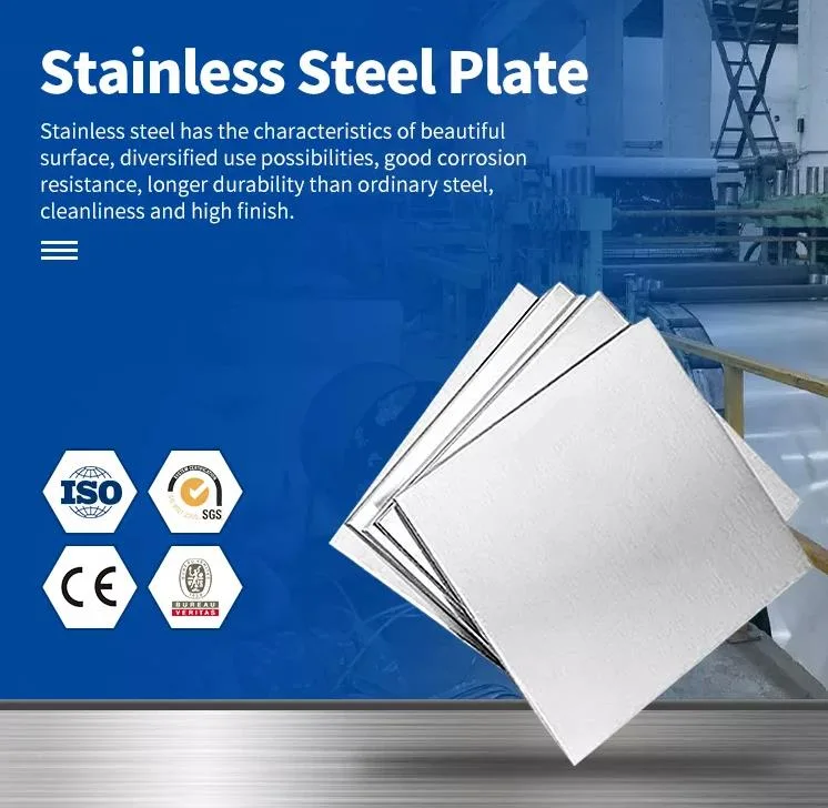 Factory Direct Sales Quality 204, 301, 304, 314, 309, 316 Polished Stainless Steel Plate and Coil 10mm Thick Stainless Steel Plate