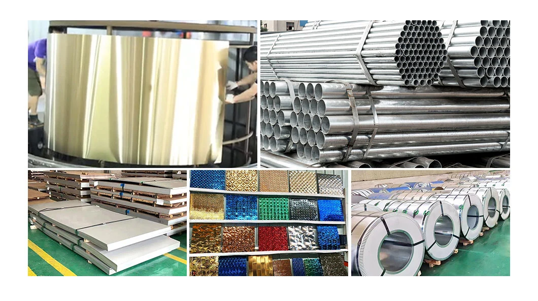 ASTM AISI 201 304 2b Ba 8K Stainless Steel Sheet Hot/Cold Rolled Mirror Wholesale Decorative Material