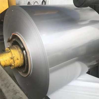 302 HR 304L 410 Ss430 Ba acabado laminado en caliente frío Bobina de chapa de acero inoxidable enrollada