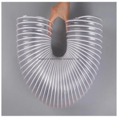 100 mm, 200 mm de conductos flexibles de PVC reforzados Dynomax tubo Tubo de escape flexible