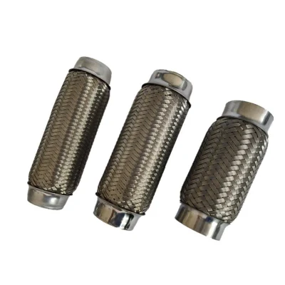  MX Exhaust Muffler Corrugation Car Exhaust tubo flexible Acero inoxidable Soldar tubo de unión flexible para silenciador