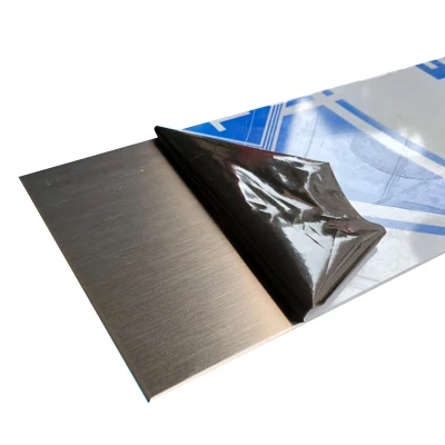 Chapa/chapa de acero inoxidable ASTM con laminado en caliente/en frío HR Cr SS 304 201 316 430 cepillado 2b Ba superficie Negra Alta Fuerza para la caldera/buque/contenedor en stock