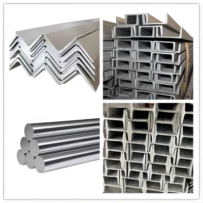  Laminado en caliente SS 201 304 304L 316 316L 321 310S 2205 904L Acero inoxidable/carbono/Hastelloy/aleación Monell/aluminio/varilla/redonda/cuadrada/ángulo/plano/Cobre/Canal/U/Acero