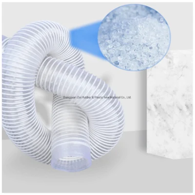 100 mm, 200 mm de conductos flexibles de PVC reforzados Dynomax tubo Tubo de escape flexible