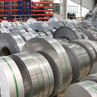 China SUS304 304L 316 304 317 430 precisión laminado en frío 0,4mm Mayoreo 1/2 Acero inoxidable tira de bobinas Stock