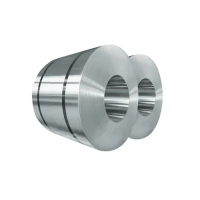 ASTM fábrica JIS SUS 201 202 301 304 304L 316 310 410 430 316L de la bobina de acero inoxidable de 0,3 mm con 6mm aprox.