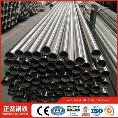  Material de construcción de alto rendimiento tubo de acero inoxidable de 10mm 20mm de diámetro ASTM AISI 304 Acero inoxidable sin costuras pulido 310 316 pulido por espejo Tubo