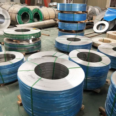 China SUS304 304L 316 304 317 430 precisión laminado en frío 0,4mm Mayoreo 1/2 Acero inoxidable tira de bobinas Stock