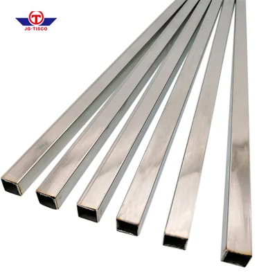 Estándar AISI SS 316 304 201 409 410 430 inoxidable Acero cuadrado tubo de acero inoxidable cuadrado/bobina/barra/hoja/ alambre/tira/plano/bola/ángulo/tubería