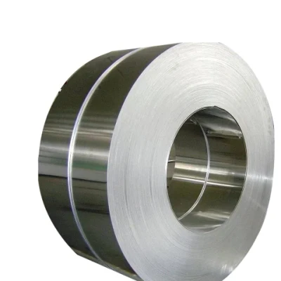 302 HR 304L 410 Ss430 Ba acabado laminado en caliente frío Bobina de chapa de acero inoxidable enrollada