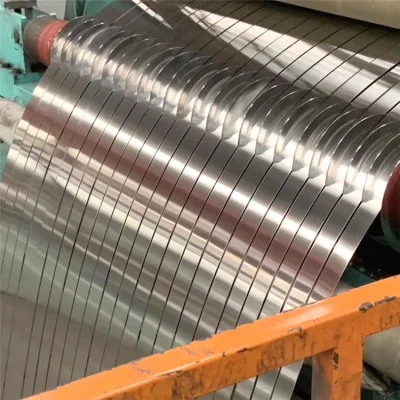  Gran suministro de AISI JIS ASTM 201 202 304 316 316L 410 430 tira 0,1mm 0,5mm tiras de acero inoxidable de bobina SS