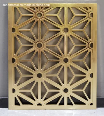  Acero inoxidable y aluminio/doblar la hoja de corte por láser/Panel de la soldadura de piezas de estampación metálica/Panel de pared/Material de construcción/decorar las hojas/pared de pantalla