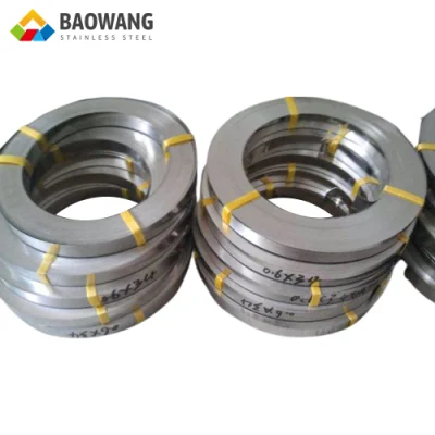  430 321 304L de acero inoxidable laminado en frío tira de la bobina de 30mm 45mm de ancho