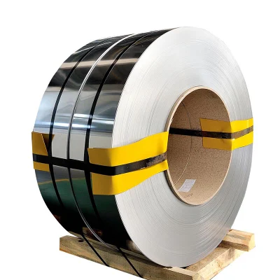 ASTM Tamaño personalizado SS 410 0,1 mm 0,2 mm 0,3 mm 1mm 2mm 3mm de espesor de la bobina de correa de la banda banda de acero inoxidable/Bobinas