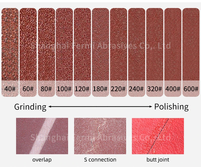 Abrasive Sanding Belt for Stainless Steel and Furniture Wood