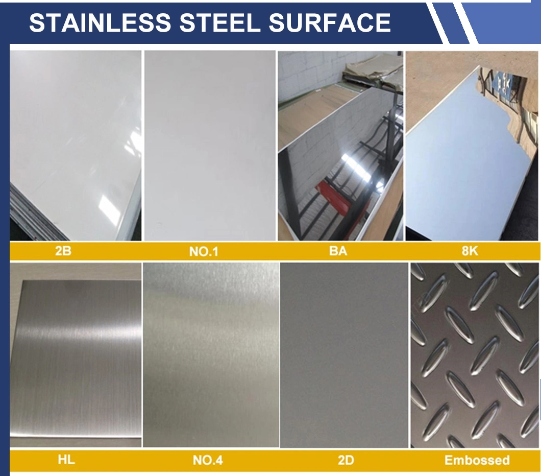 ASTM 304 304L 316 316L 316ti 890 316h 890L 600 901 601 903 2b Ba 8K Surface Stainless Steel Coil