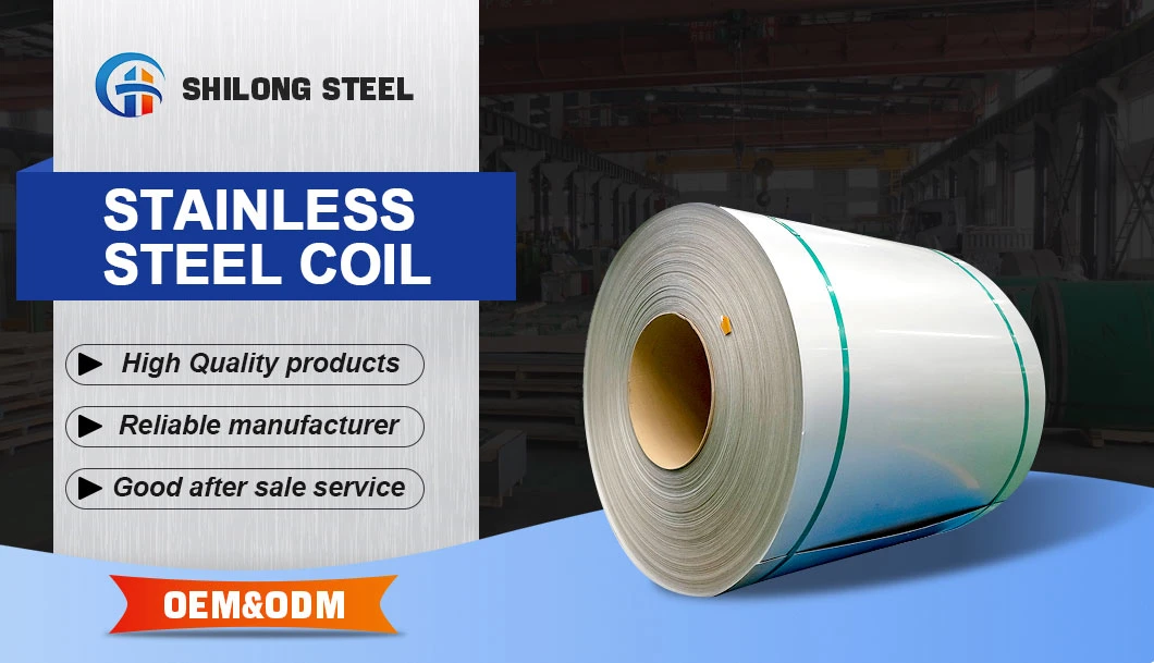 Factory Direct Sale AISI 201 304 2b Ba Cold/Hot Rolled Stainless Steel /Aluminum/Carbon/Galvanized/PPGI /Copper Coil