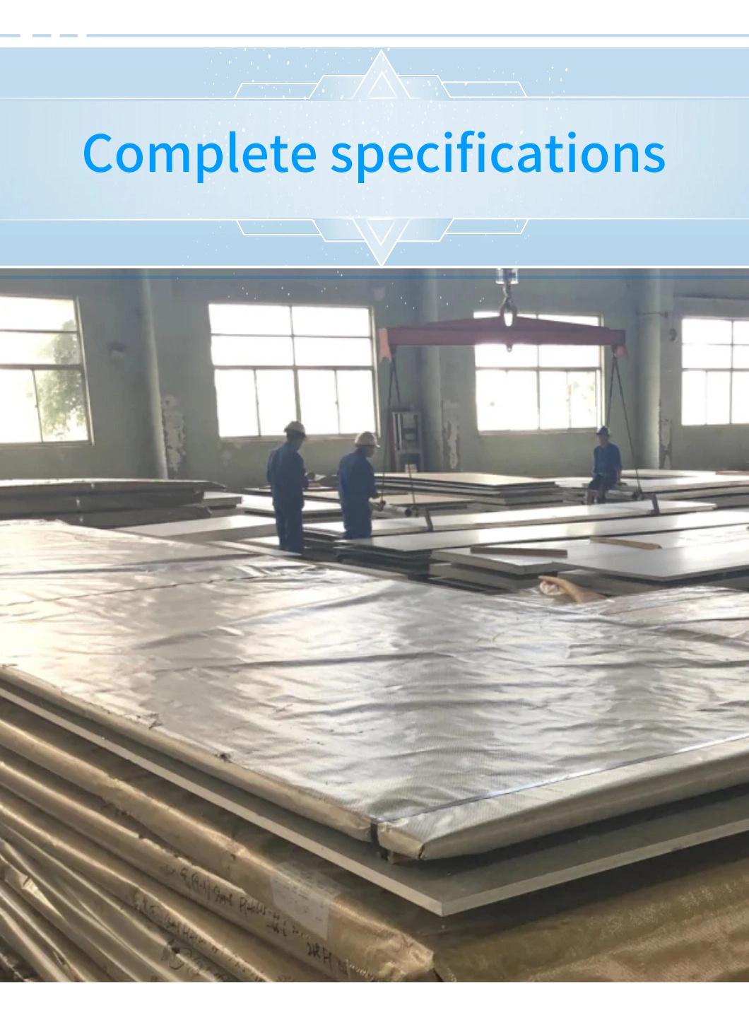 0.1mm~50mm AISI ASTM 201/202/301/304/304L/310/310S/316/316L/321/409 Surface 8K/2b/Hairline/Mirror Stainless Steel Sheet for Building Material