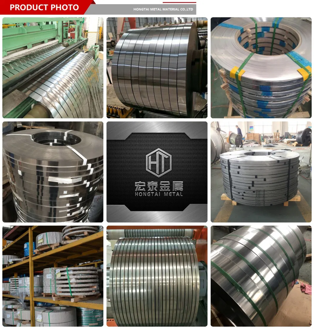 AISI GB JIS SUS Ss 201/304/310S/321/316L/430/2205/904L Cold/Hot Rolled 2b No. 1 No. 4 8K Mirror Stainless Inox Steel Strip