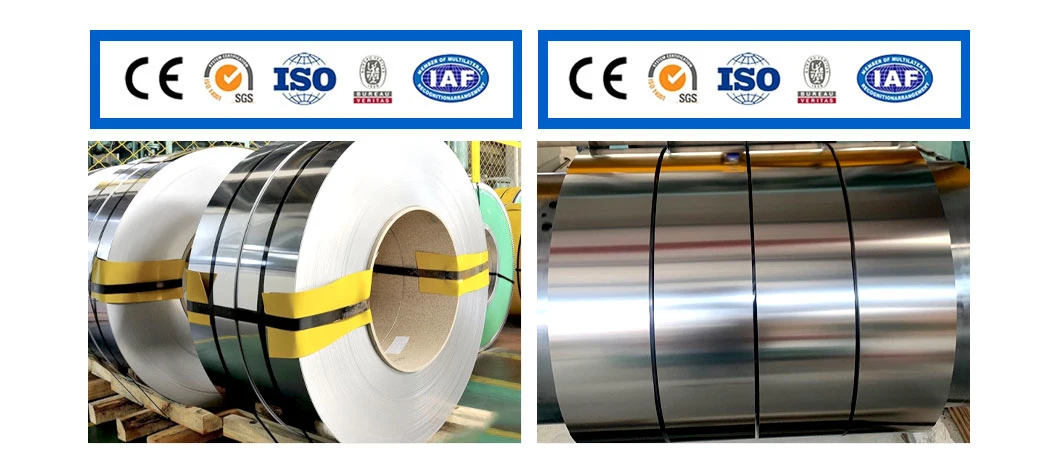 Cold Rolled Strip Coil AISI 201 301 304 316 316L 410 421 430 Ss Coil Stainless Steel Strip with 0.1mm 0.2mm 0.3mm 2mm 3mm Thick