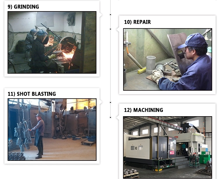 OEM Investment Vacuum Casting CNC Aluminum Steel Turbine Blades