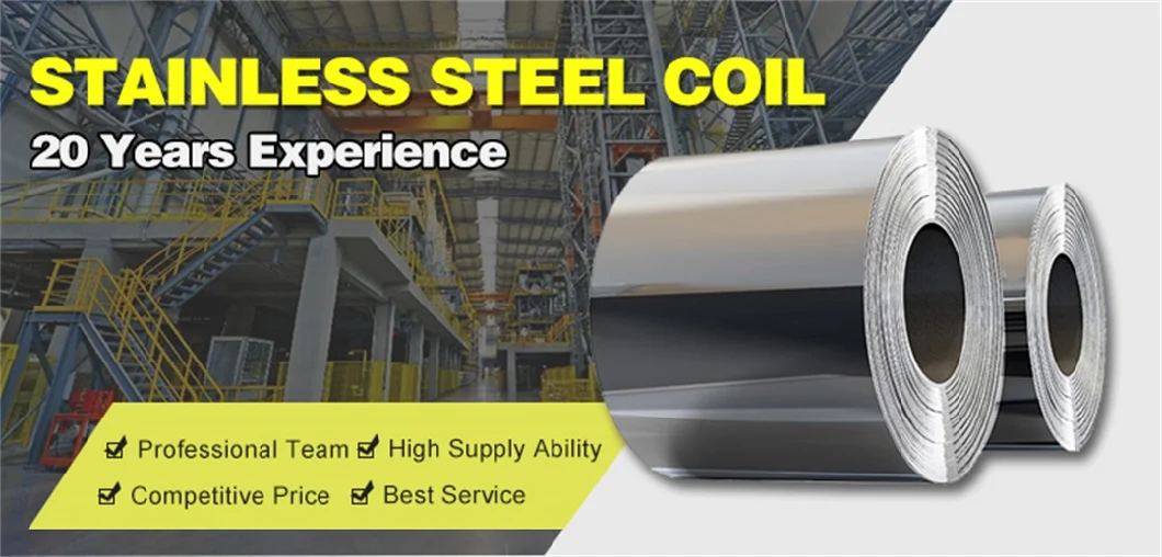 Stainless Steel Coil 201 304 316L 410 310S Stainless Steel Coil/ Plate / Strips