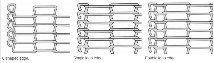 Price of Small Flat Flex Stainless Steel Conveyor Belt for Food Transportation