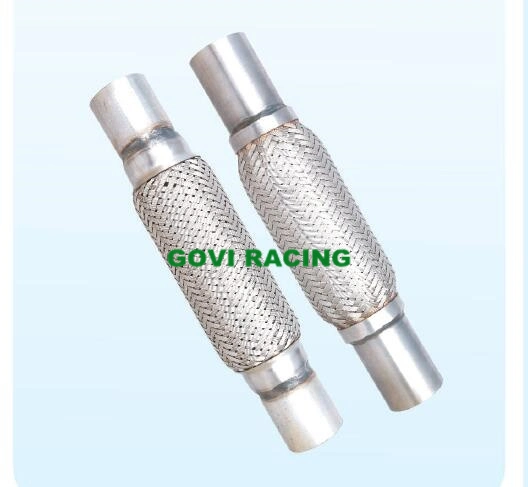 Car Exhaust Flexible Pipe Tube with Collars 45mm/48mm/51mm/57/63/76mm
