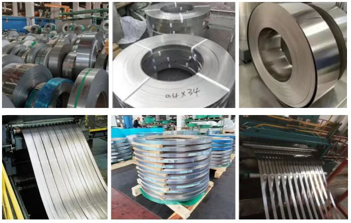 Customized Size ASTM Ss 410 0.1mm 0.2mm 0.3mm 1mm 2mm 3mm Thick Band Belt Coil Stainless Steel Strip/Coils